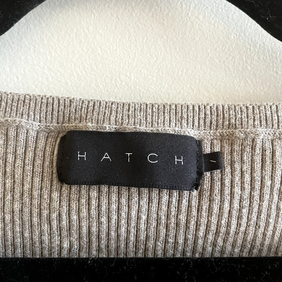 Hatch Ribbed Nursing Henley - Picture 3 of 6